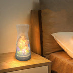 Magic Color LED Vase Lamp Rotating Light Home Decor Glow