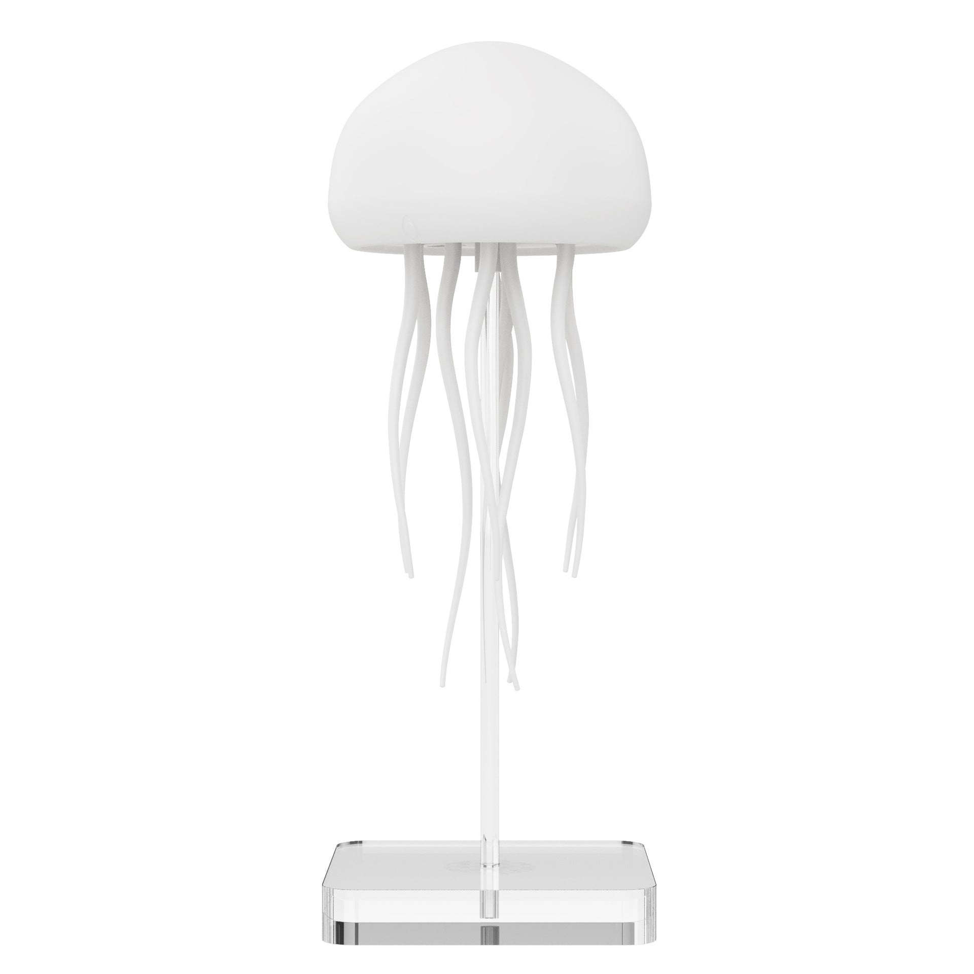 jellyfish mood lamp night light LED hanging with base