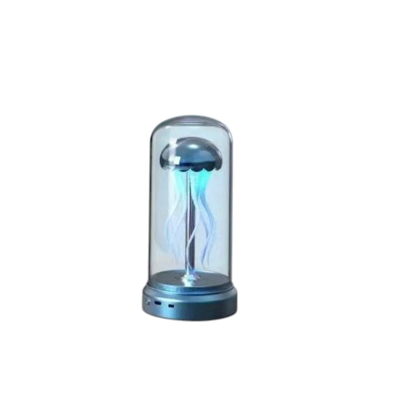  jellyfish music box lamp sky blue