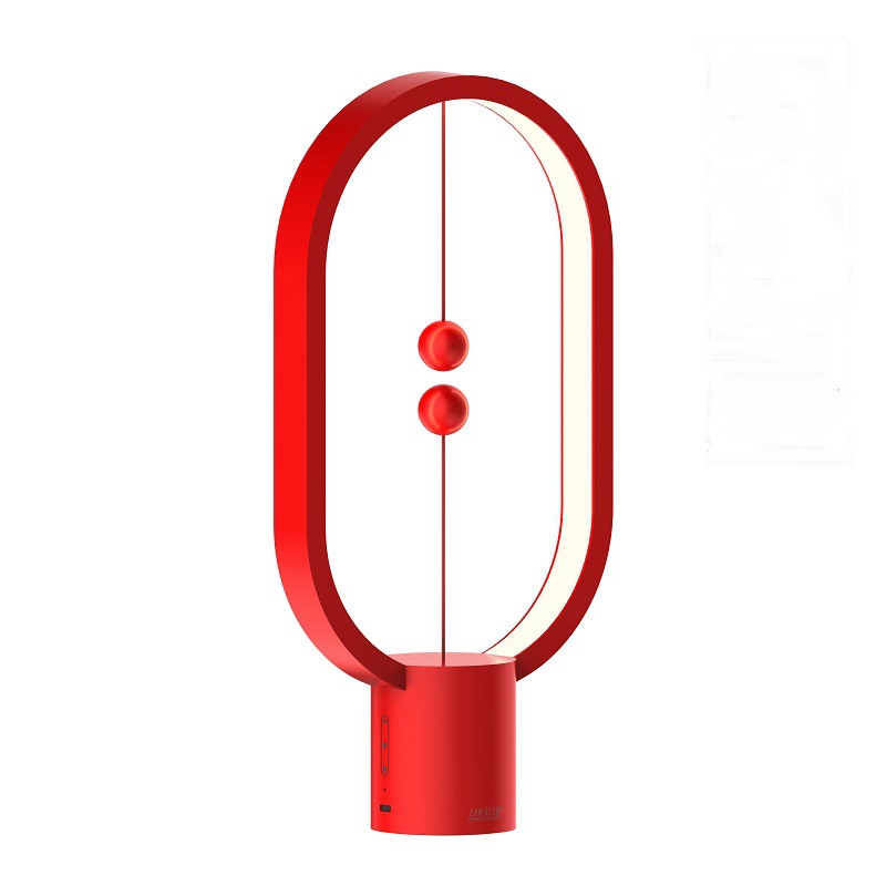 mini smart magnetic switch LED lamp red color