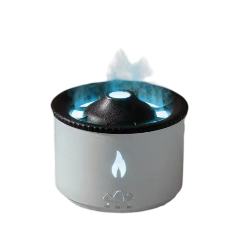 oil humidifier diffuser blue flame