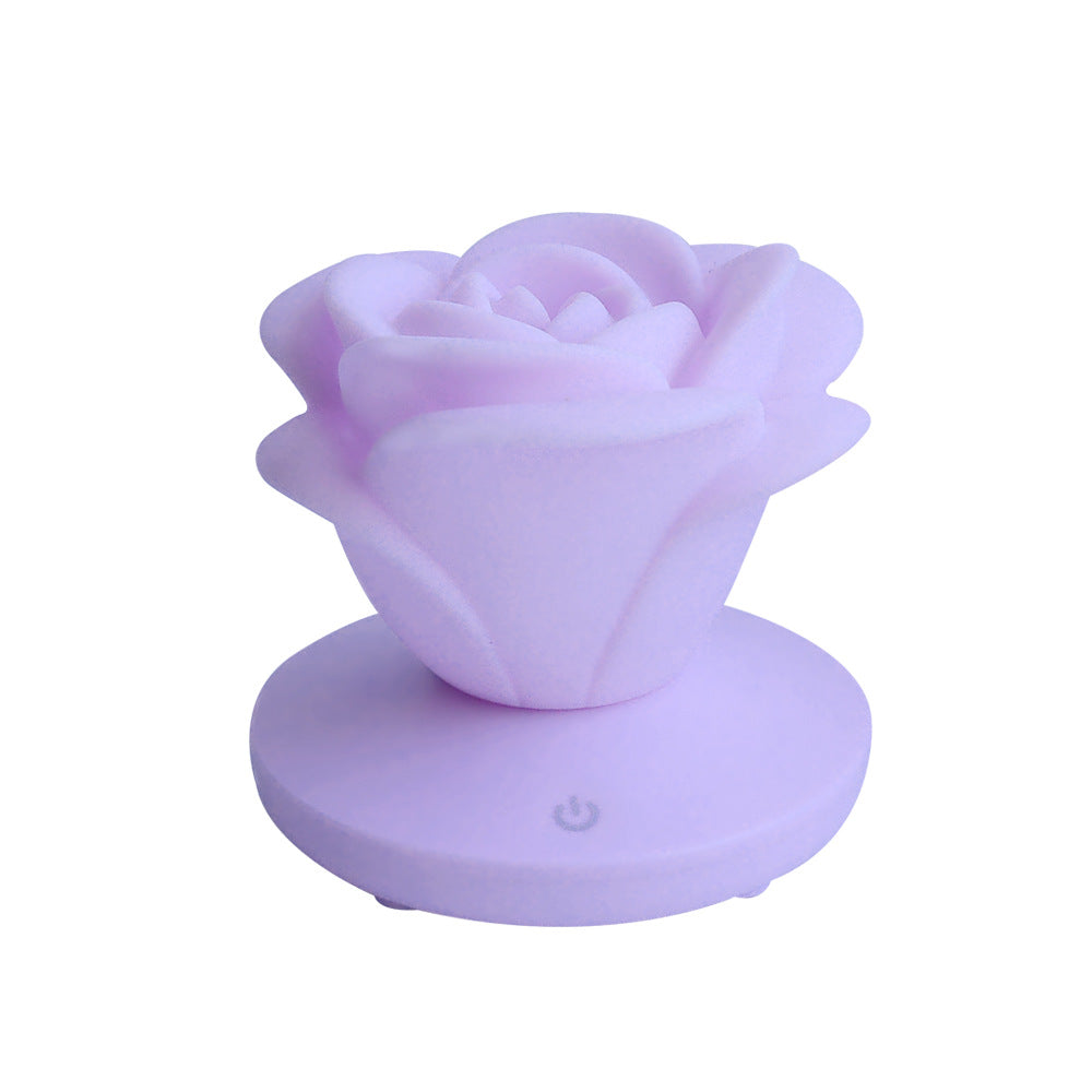  rose night light purple