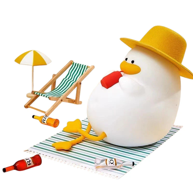  timed bedside night light (duck hat)