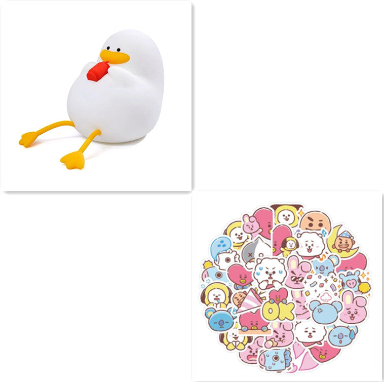  timed bedside night light (duck set)